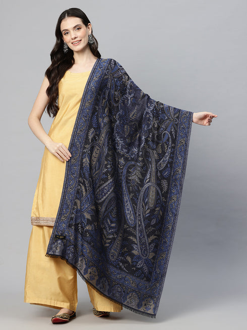 Women's Modal Jamawar Wool Stole